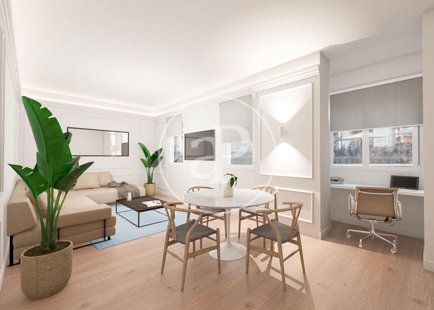 3 soveværelse Lejlighed til salg i Madrid by - € 1.590.000 (Ref: 9415945)