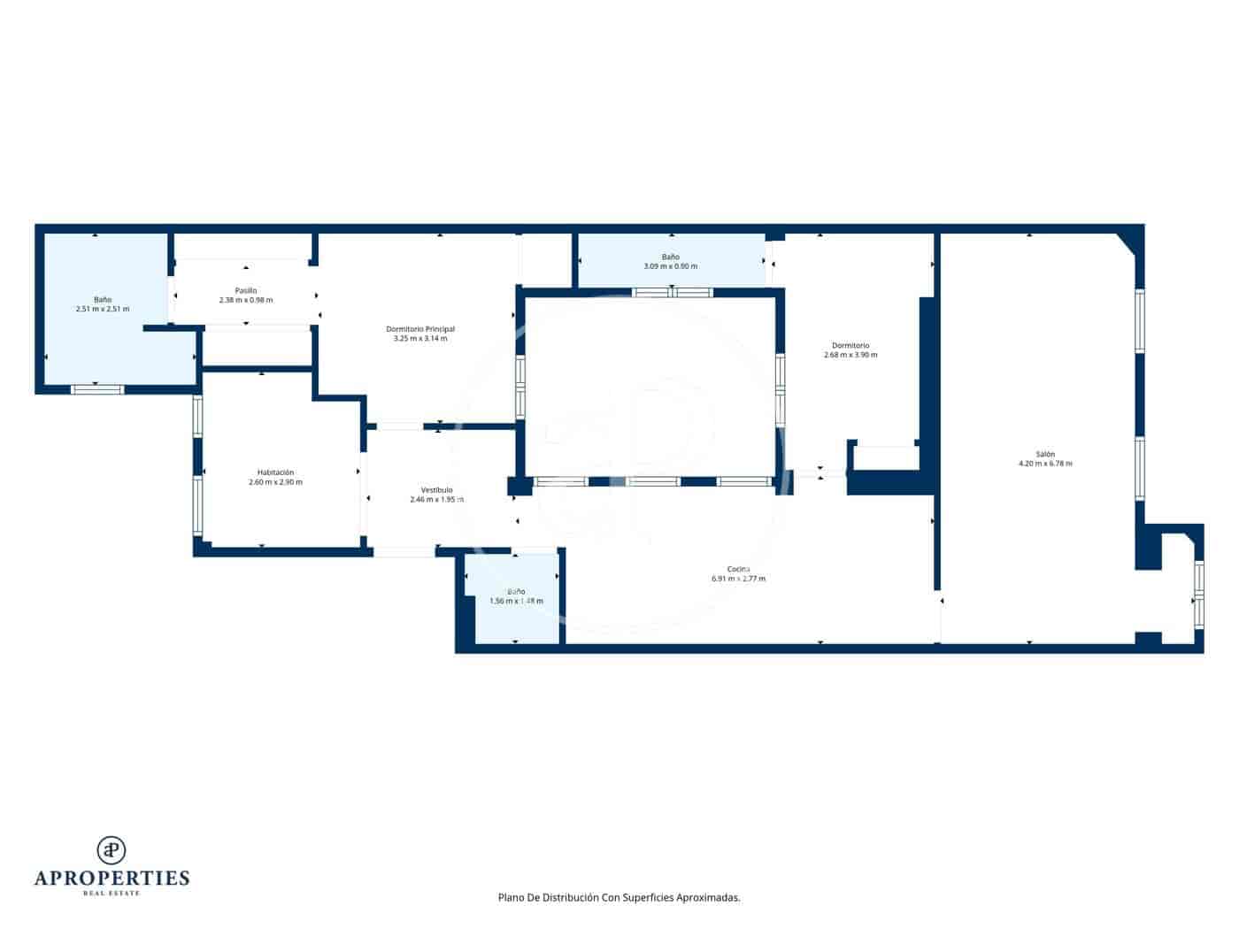 Apartamento de 3 habitaciones en Madrid ciudad en venta - 1.590.000 € (Ref: 9415945)