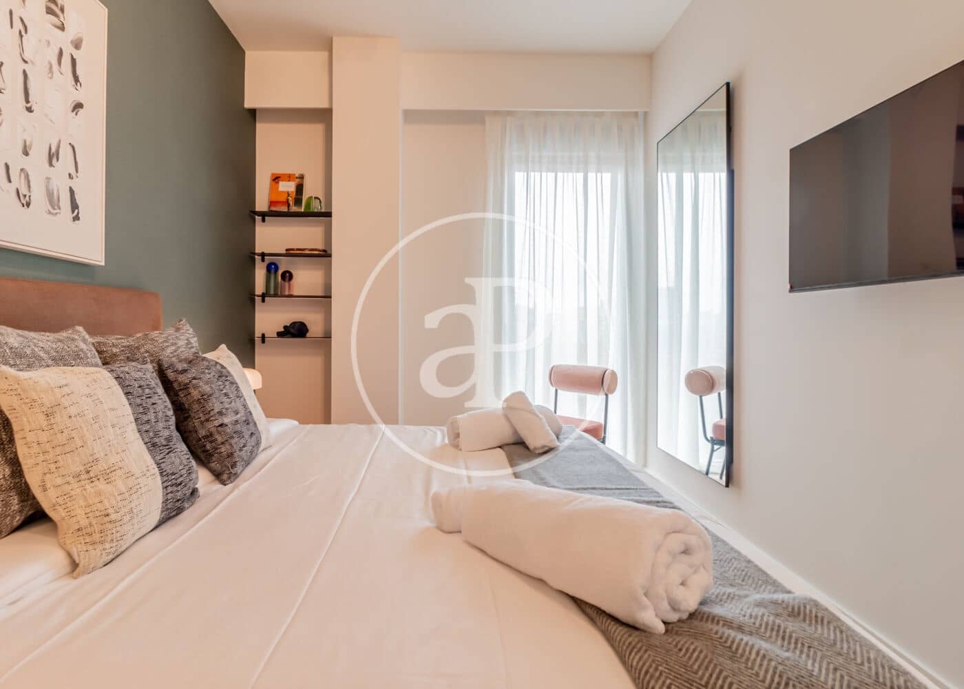 2 camera da letto Appartamento da affittare in Madrid citta - 4.600 € (Rif: 9415946)