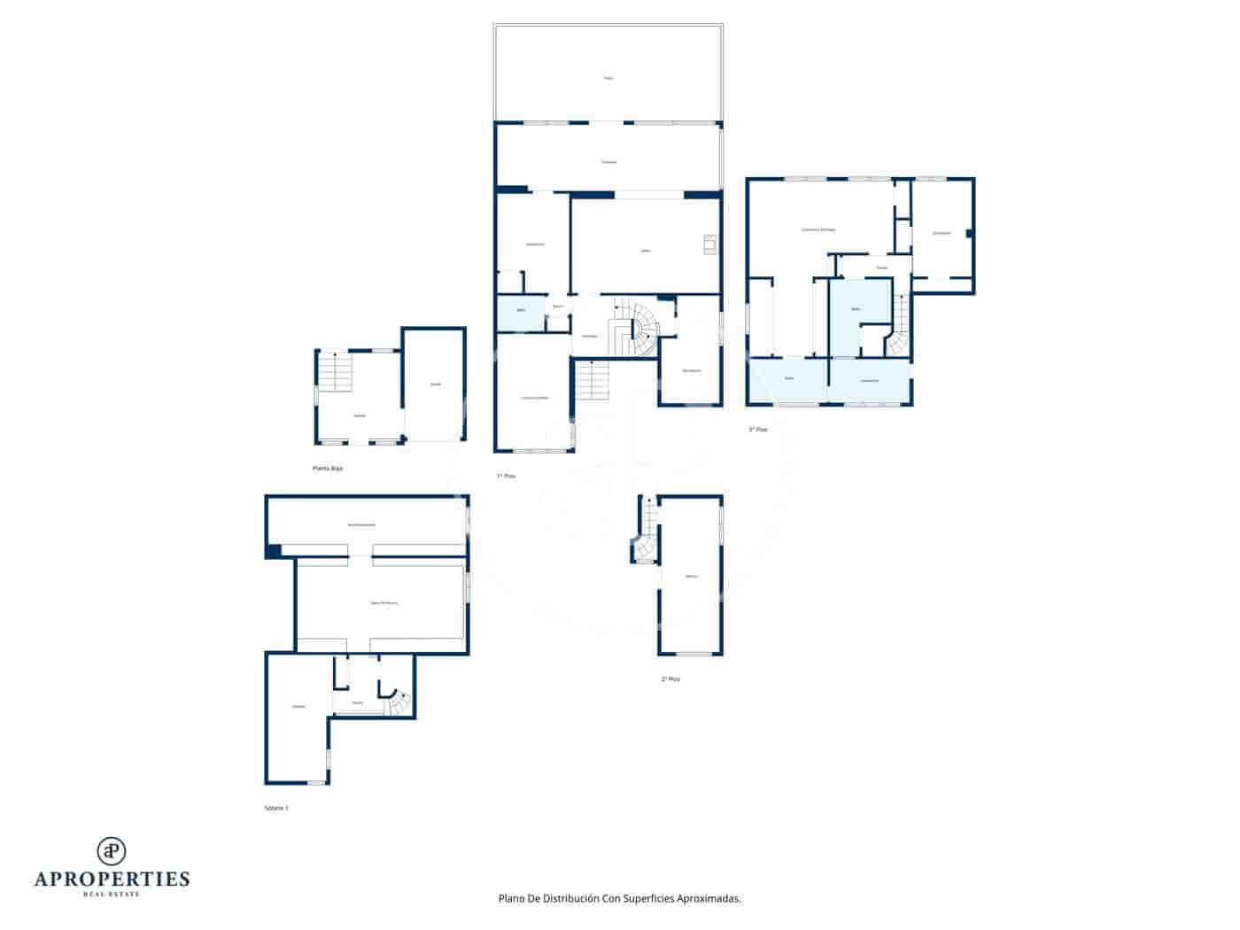 5 quarto Moradia para venda em Madrid cidade com piscina - 1 365 000 € (Ref: 9419770)