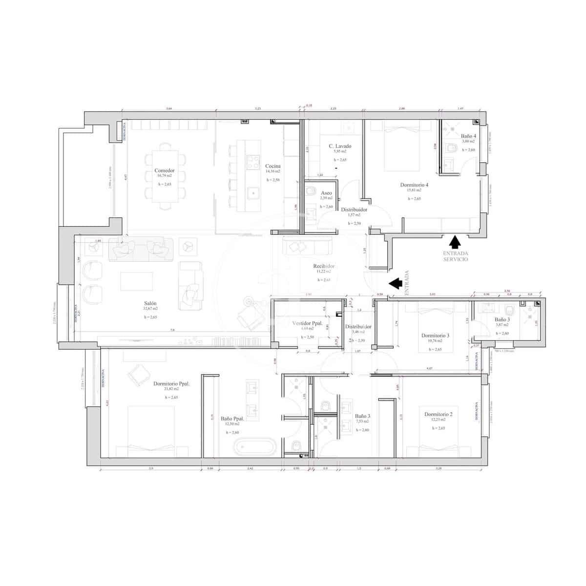 4 bedroom Apartment for sale in Madrid city - € 4,500,000 (Ref: 9419772)