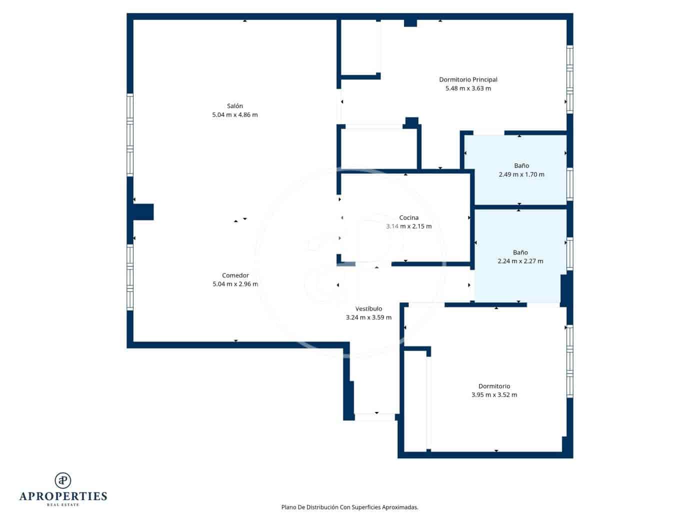 2 slaapkamer Appartement te huur in Madrid stad - € 5.000 (Ref: 9422463)