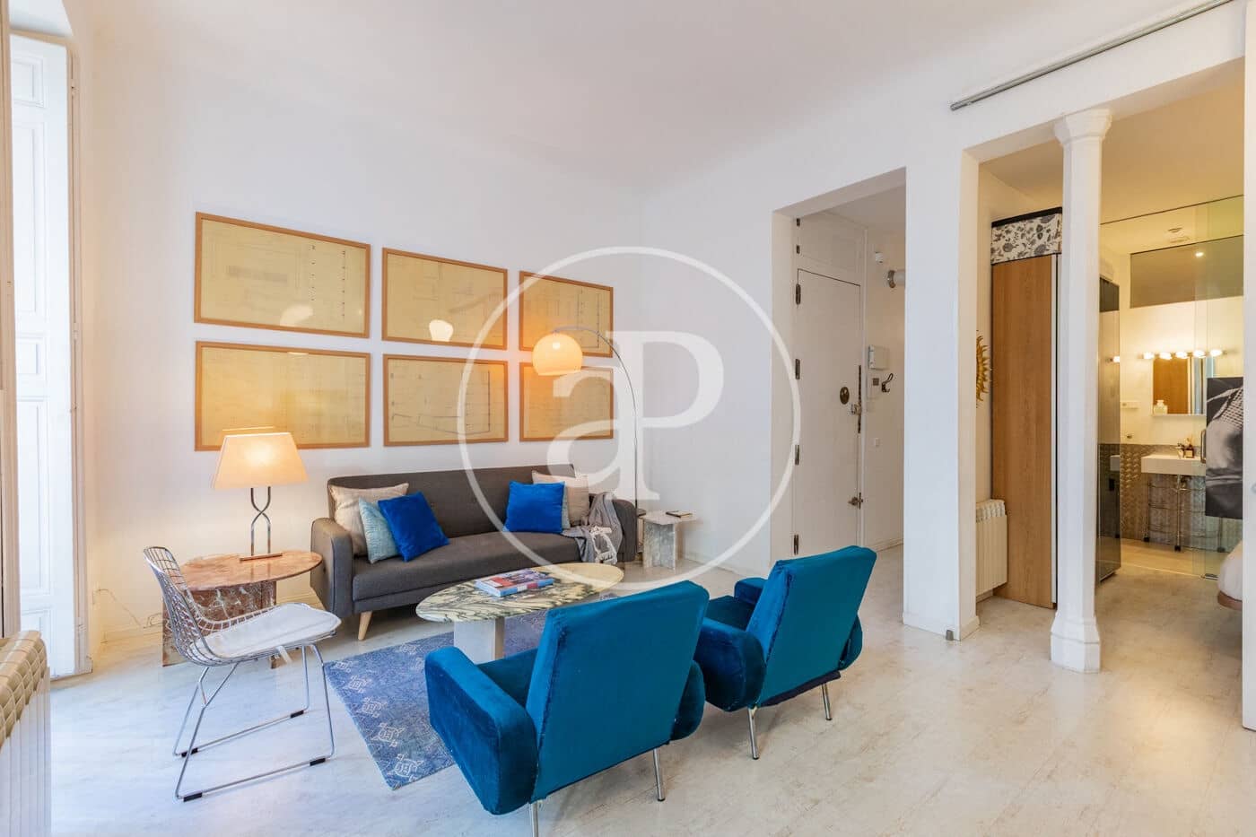 2 soveværelse Lejlighed til leje i Madrid by - € 3.100 (Ref: 9440148)