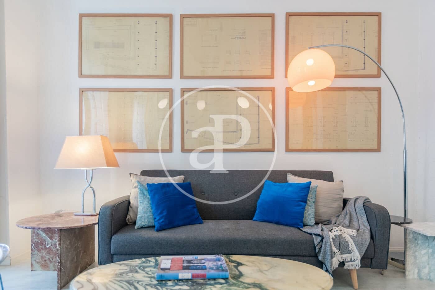 2 soveværelse Lejlighed til leje i Madrid by - € 3.100 (Ref: 9440148)