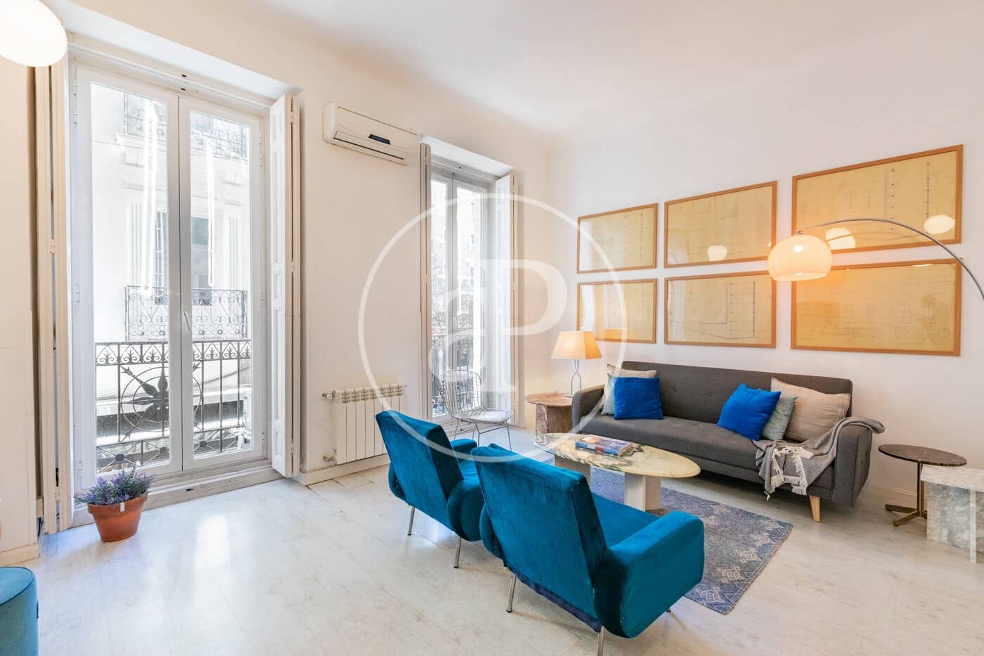 2 soveværelse Lejlighed til leje i Madrid by - € 3.100 (Ref: 9440148)