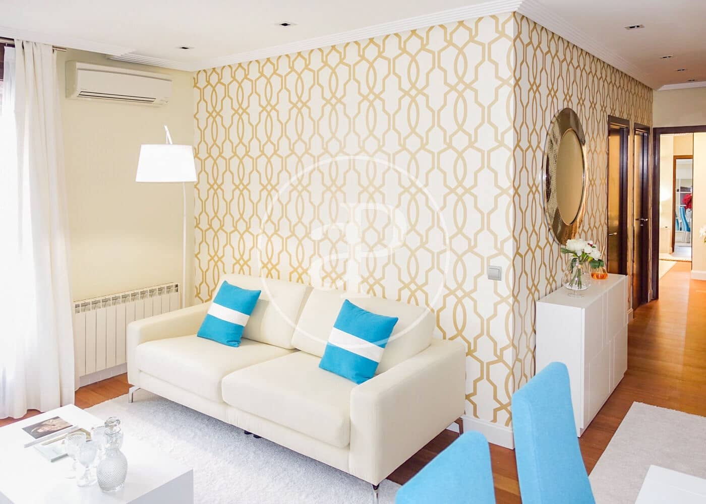 2 soveværelse Lejlighed til leje i Madrid by - € 2.600 (Ref: 9446347)