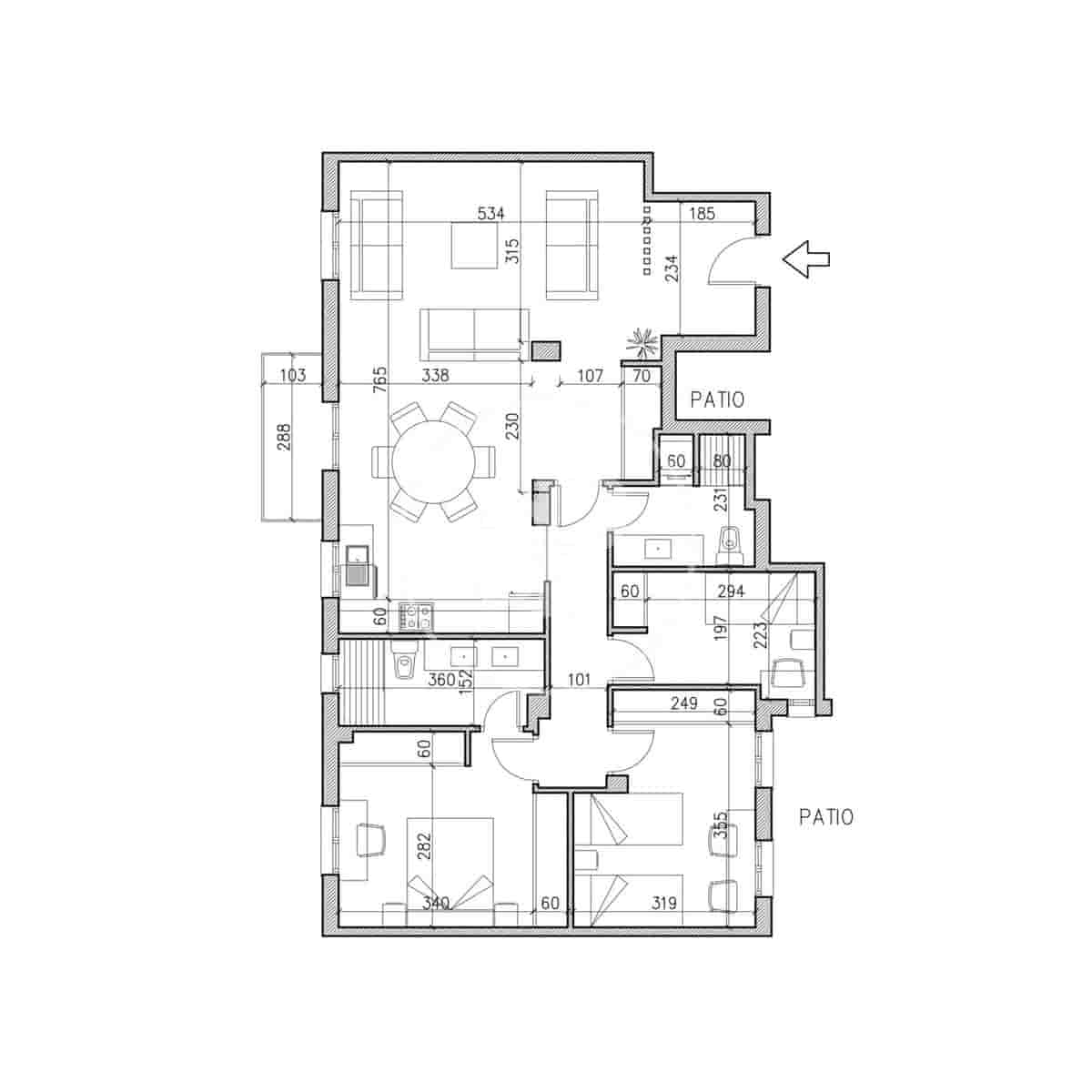 3 soveværelse Lejlighed til salg i Madrid by - € 1.670.000 (Ref: 9446350)