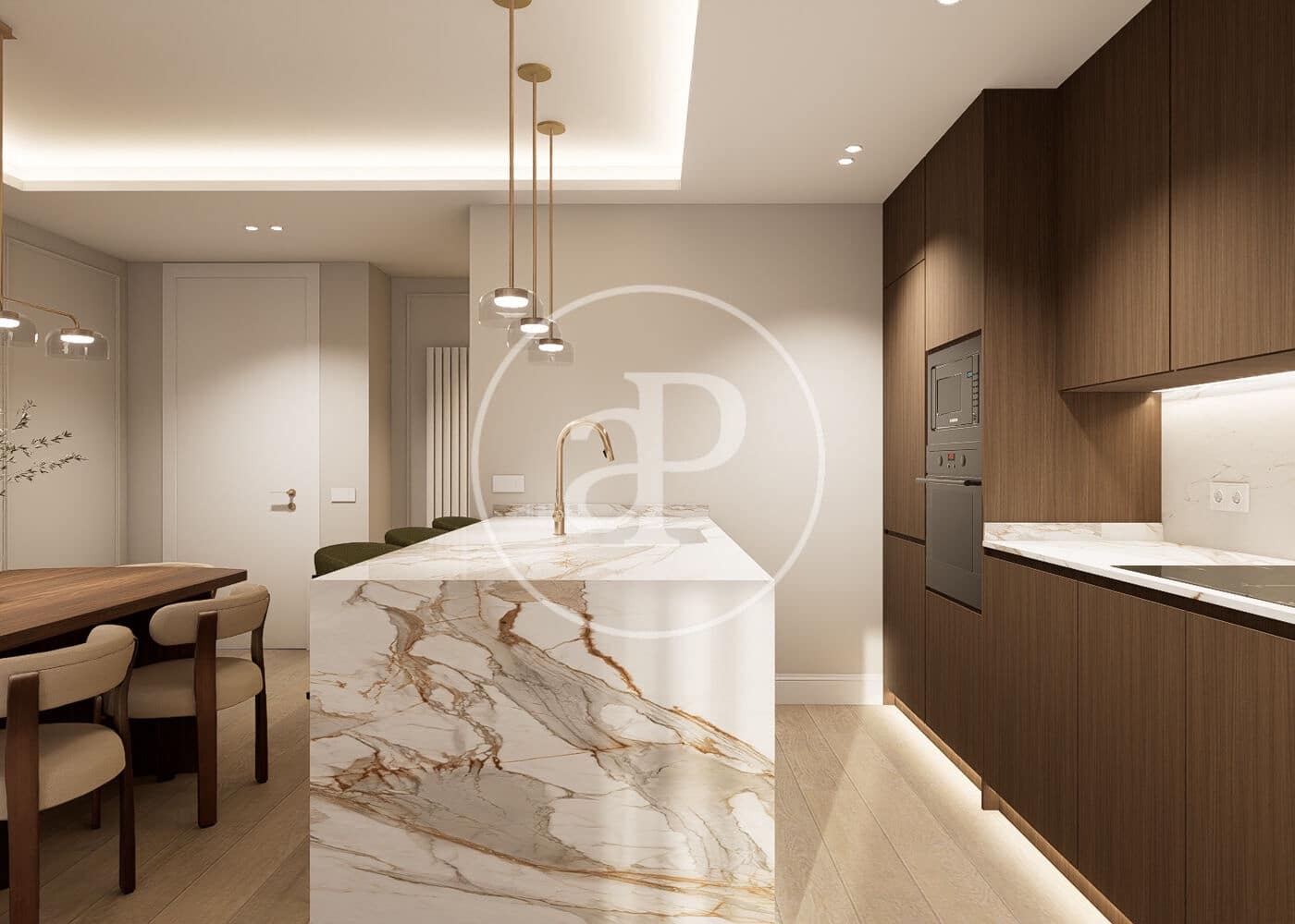 3 soveværelse Lejlighed til salg i Madrid by - € 1.775.000 (Ref: 9449197)