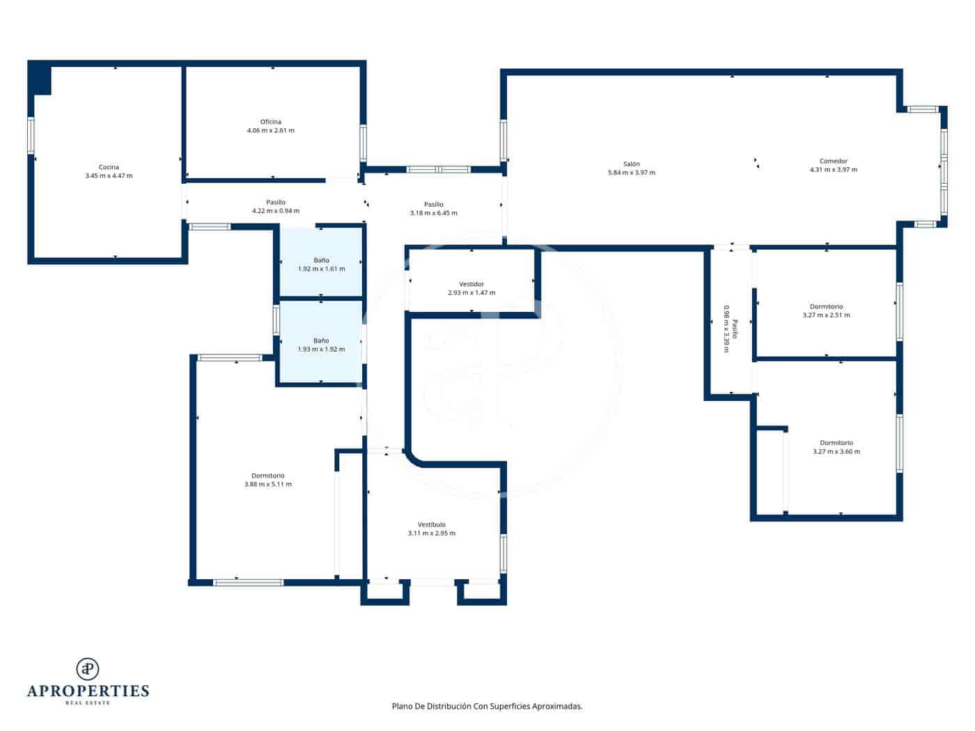 4 soverom Leilighet til salgs i Madrid by - € 1 280 000 (Ref: 9452135)
