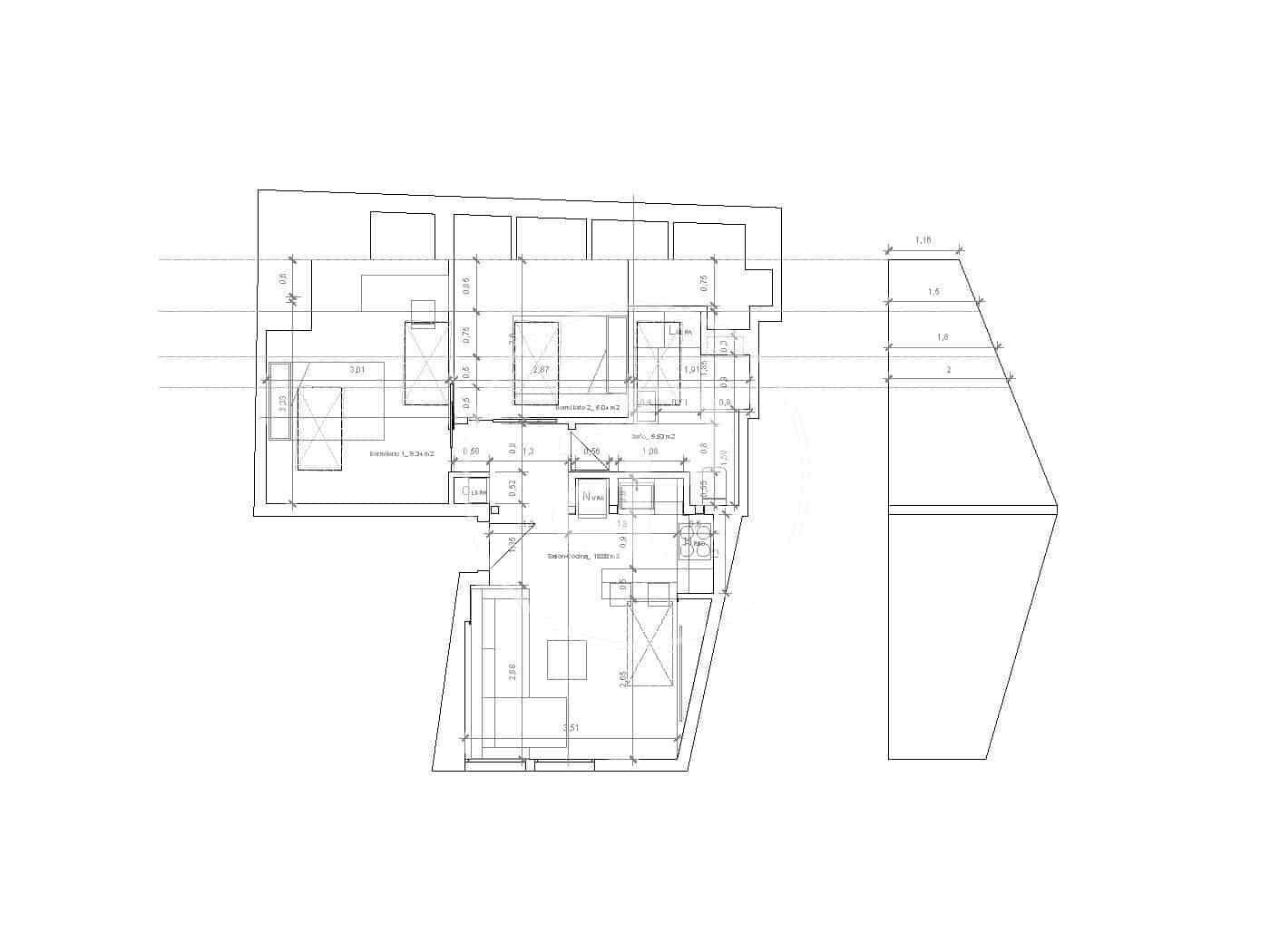 2 soverom Leilighet til salgs i Madrid by - € 579 000 (Ref: 9456276)