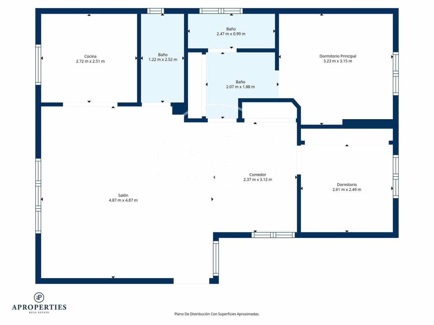 2 makuuhuone Huoneisto vuokrattavana paikassa Madrid kaupunki - 2 000 € (Ref: 9462094)