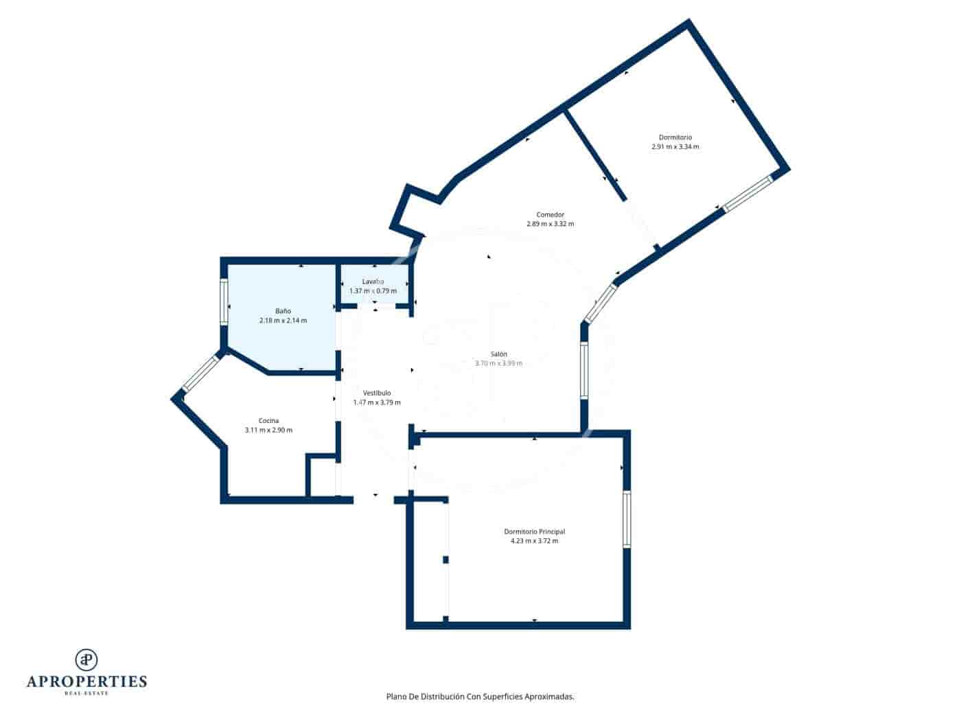 2 soverom Leilighet til leie i Madrid by - € 2 150 (Ref: 9468493)