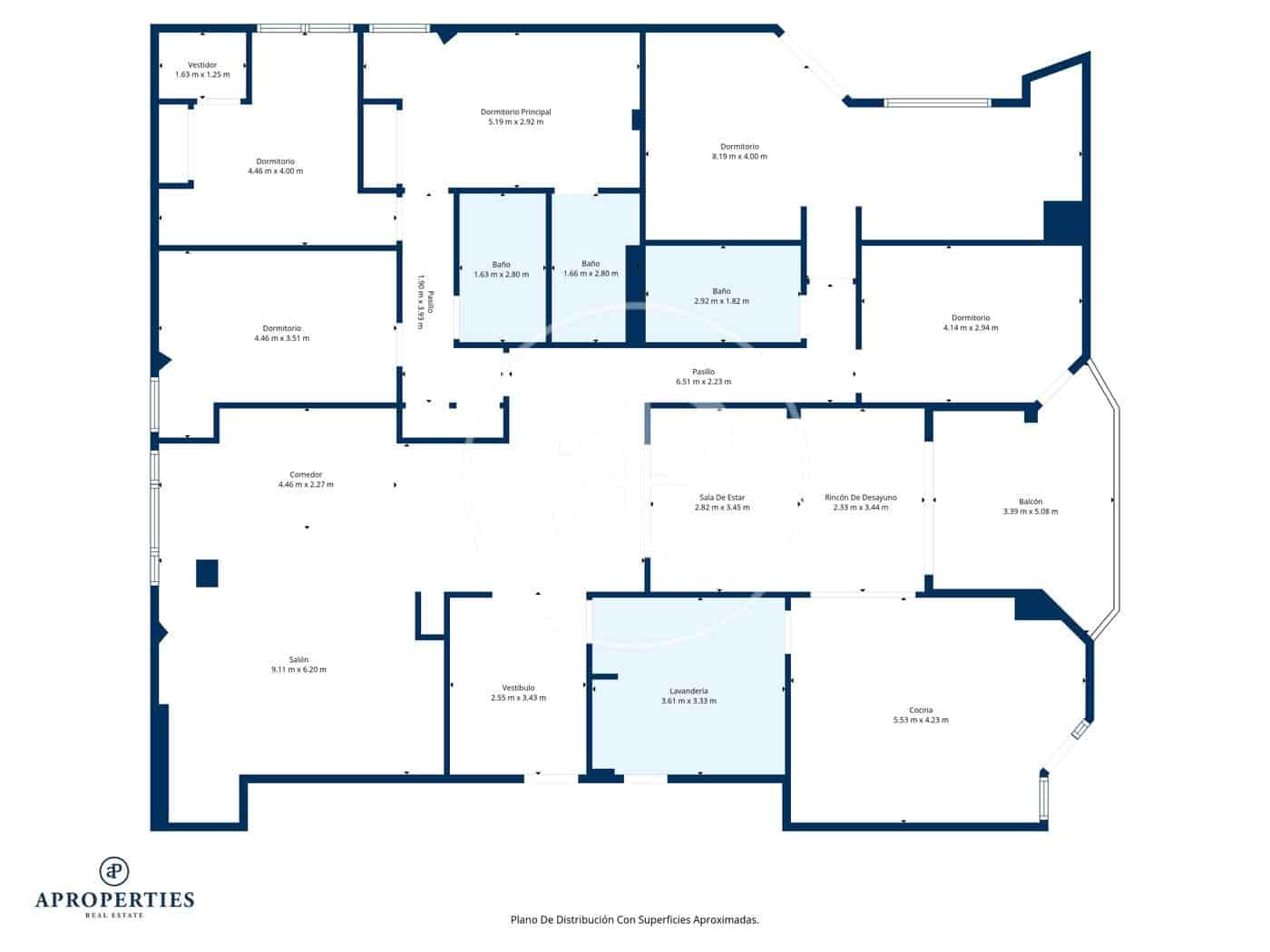 5 makuuhuone Huoneisto myytävänä paikassa Madrid kaupunki mukana uima-altaan - 1 600 000 € (Ref: 9468497)