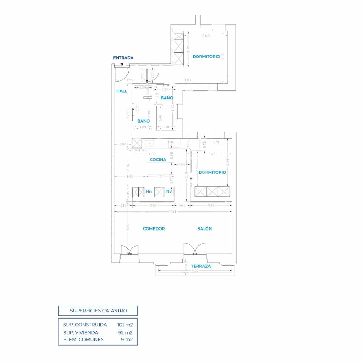 2 chambre Appartement à vendre à Madrid ville - 1 375 000 € (Ref: 9468499)