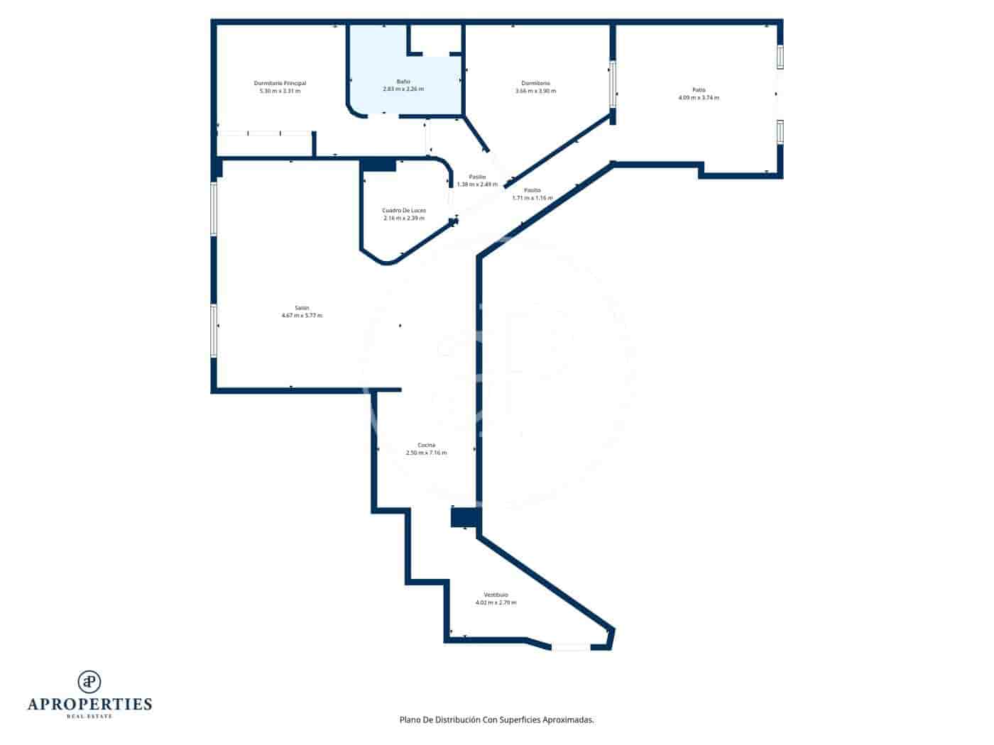 Apartamento de 2 habitaciones en Madrid ciudad en venta - 1.350.000 € (Ref: 9468501)