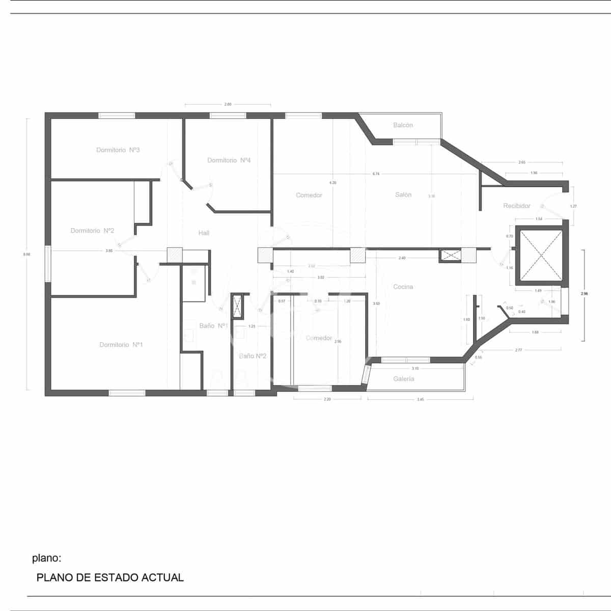 3 camera da letto Appartamento in vendita in Madrid citta - 1.250.000 € (Rif: 9468502)