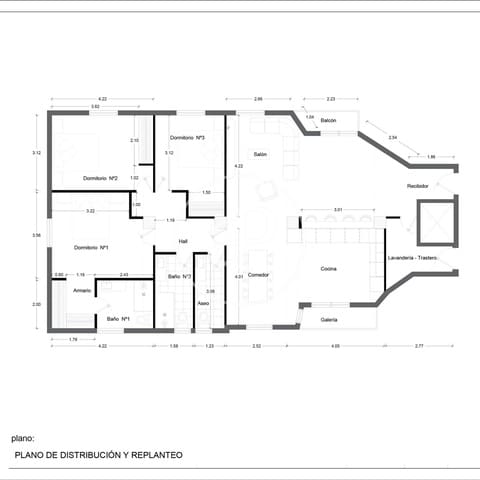 3 camera da letto Appartamento in vendita in Prosperidad, Madrid città - 1.250.000 € (Rif: 9468502)