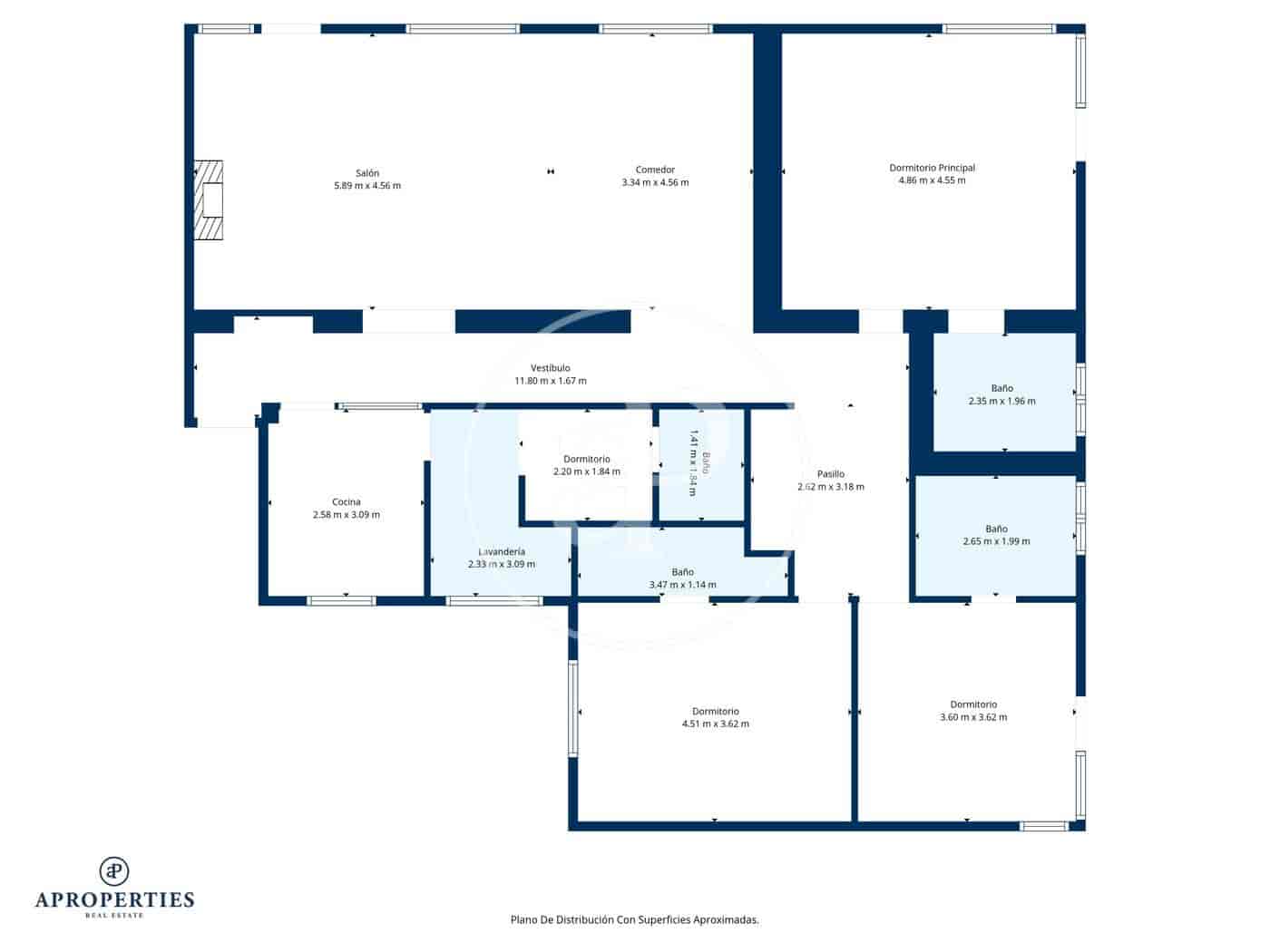 4 chambre Appartement à vendre à Madrid ville - 2 550 000 € (Ref: 9472979)