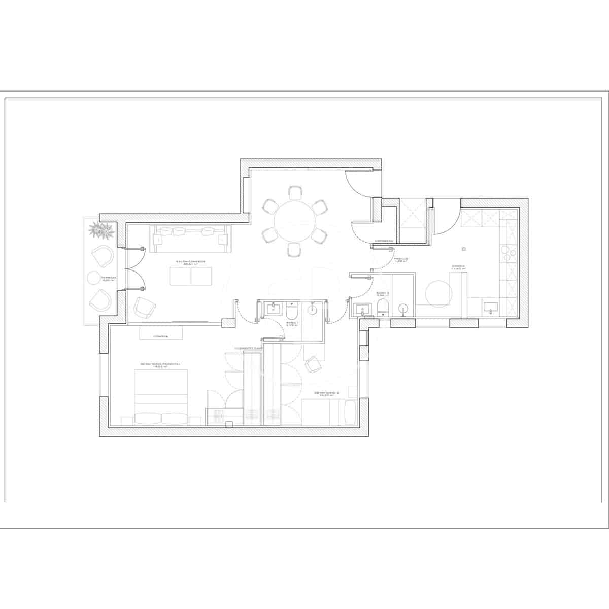 2 soveværelse Lejlighed til salg i Madrid by - € 1.375.000 (Ref: 9472980)