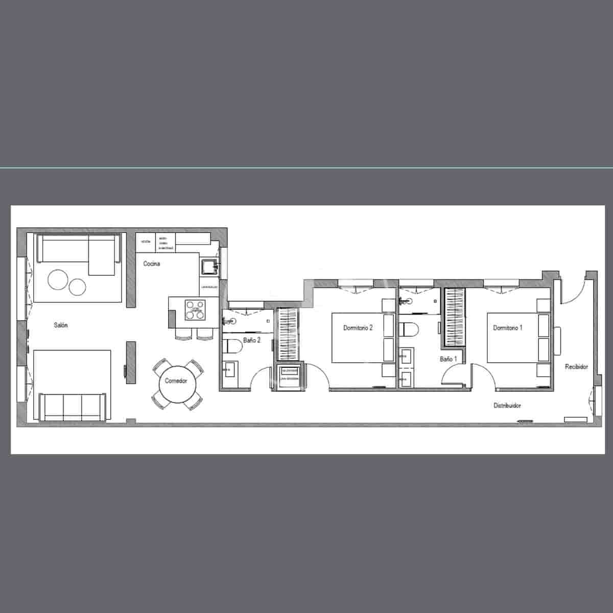 2 bedroom Apartment for sale in Madrid city - € 1,750,000 (Ref: 9472981)