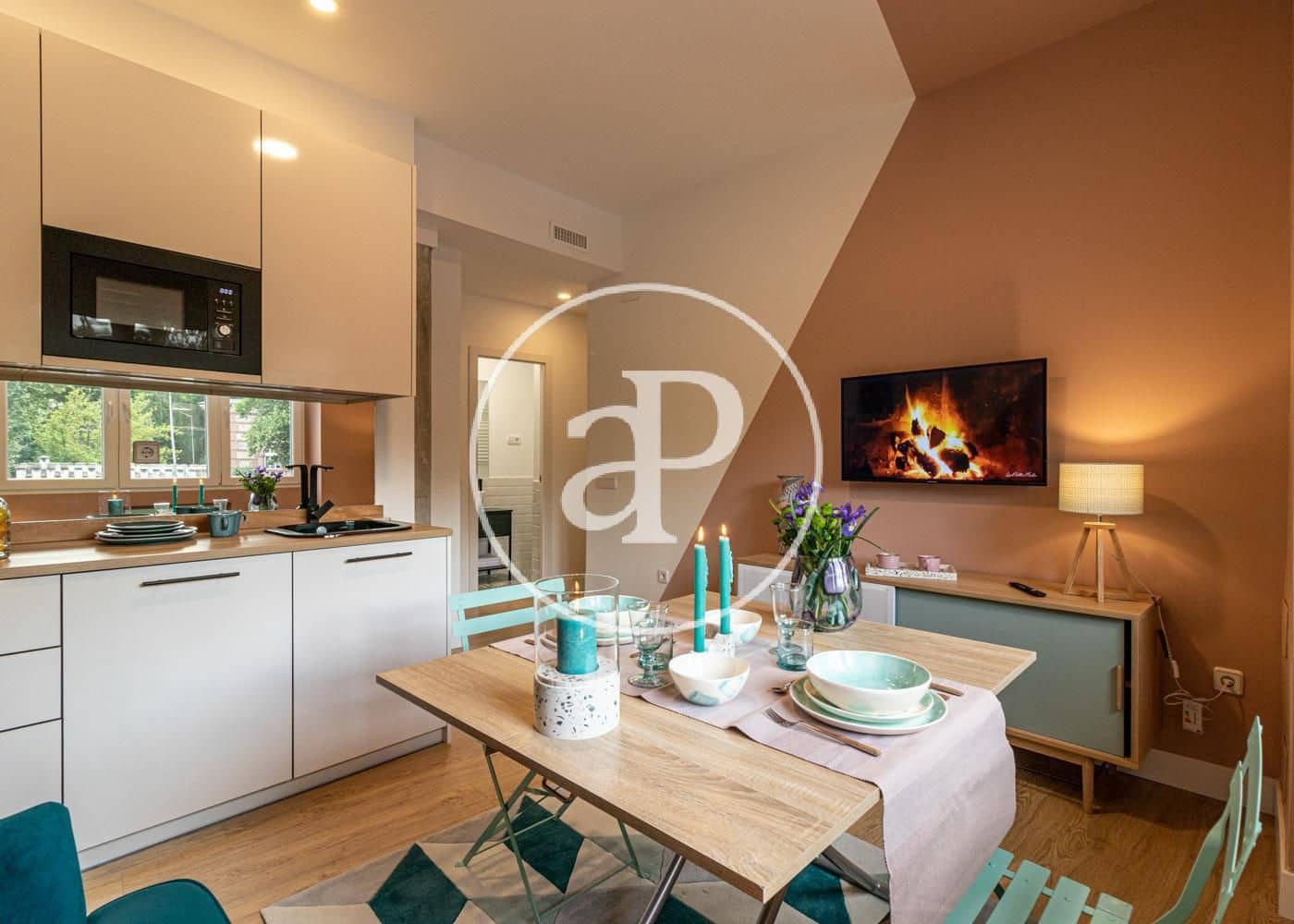 1 soveværelse Lejlighed til leje i Madrid by - € 1.290 (Ref: 9485294)