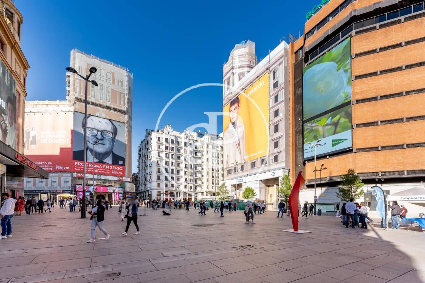 1 soveværelse Lejlighed til leje i Madrid by - € 1.290 (Ref: 9485294)