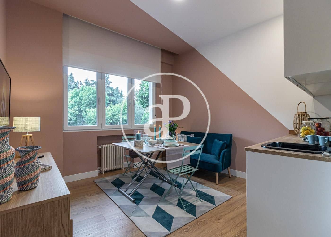 1 soveværelse Lejlighed til leje i Madrid by - € 1.290 (Ref: 9485294)