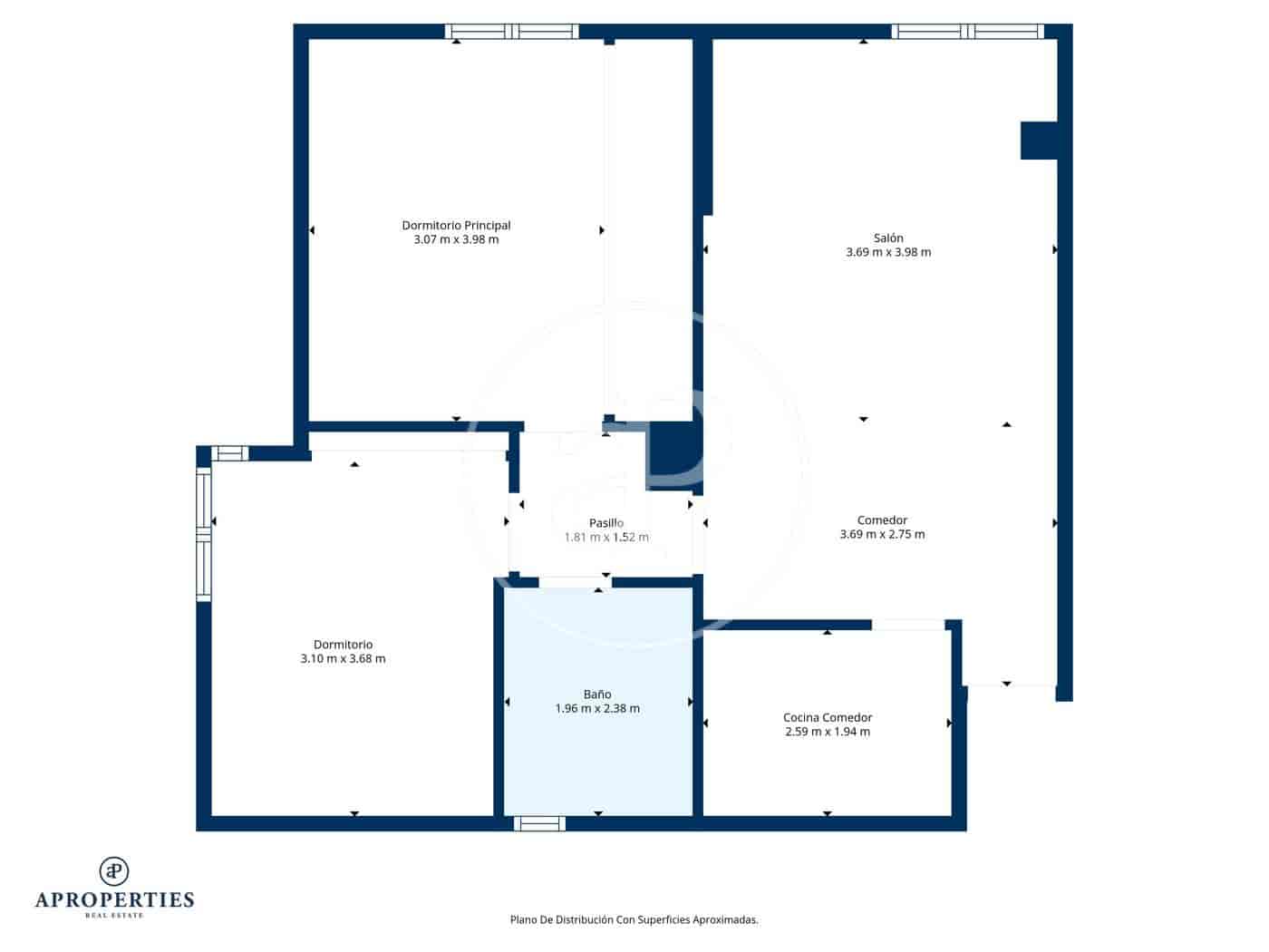 2 bedroom Apartment for sale in Madrid city with pool - € 1,200,000 (Ref: 9504308)