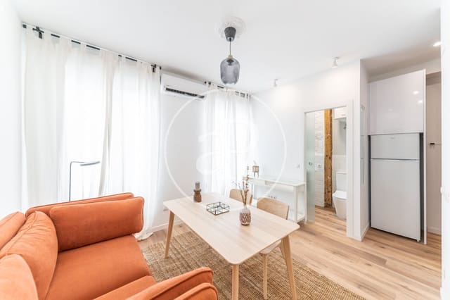 Apartamento de 1 habitación en Recoletos, Madrid ciudad en alquiler - 1.575 € (Ref: 9508887)