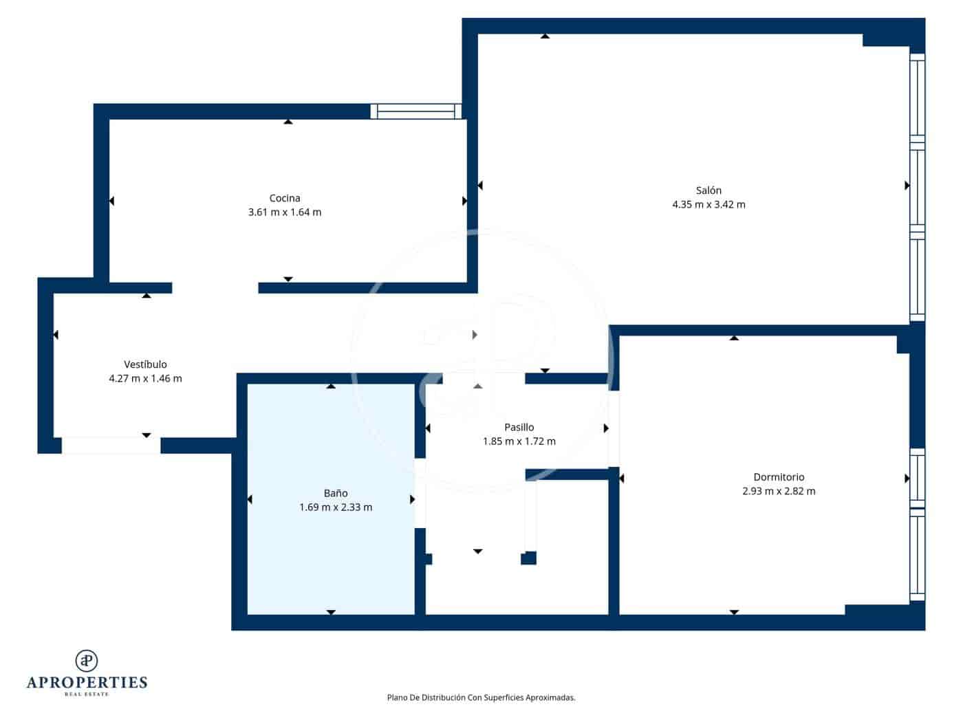 1 soveværelse Lejlighed til leje i Madrid by med swimmingpool - € 1.450 (Ref: 9525634)