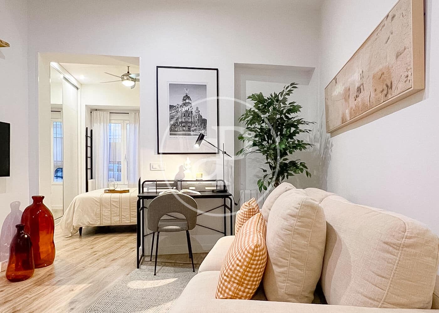 1 soveværelse Lejlighed til leje i Madrid by - € 1.800 (Ref: 9525639)