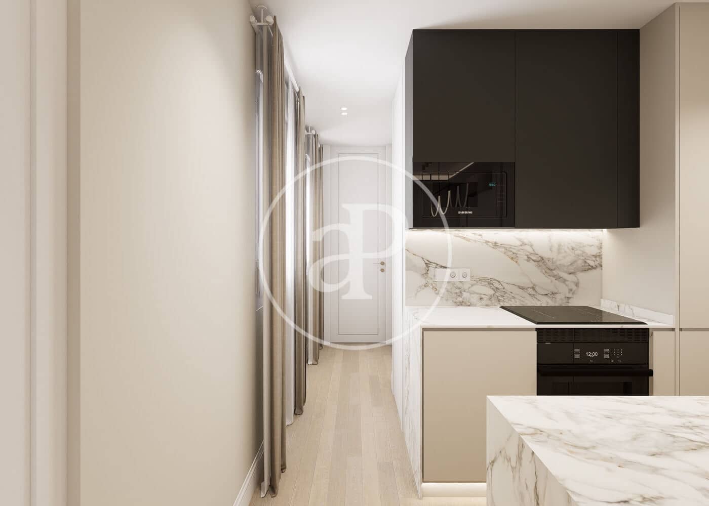 2 soveværelse Lejlighed til salg i Madrid by - € 699.000 (Ref: 9525649)