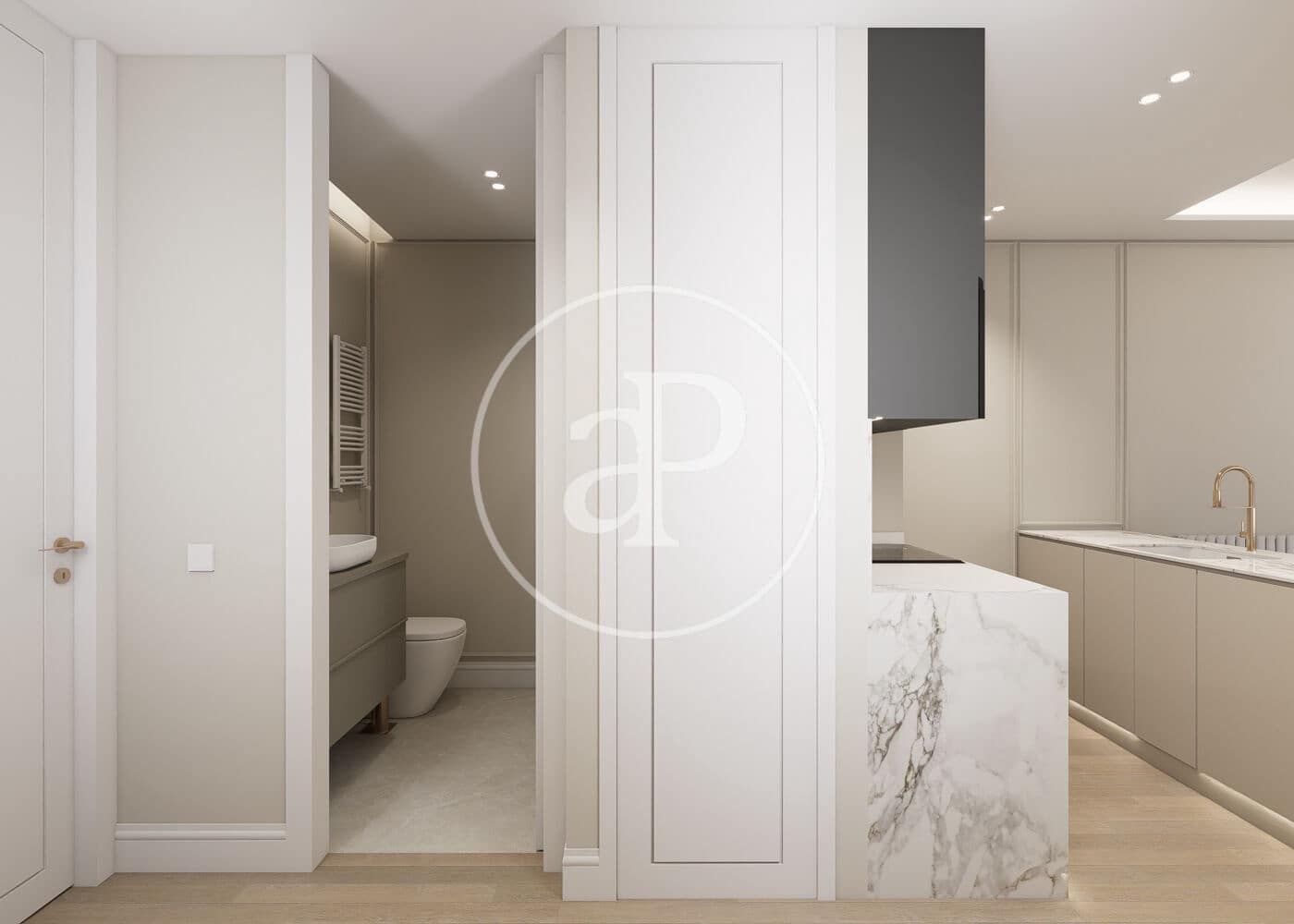 2 soveværelse Lejlighed til salg i Madrid by - € 699.000 (Ref: 9525649)