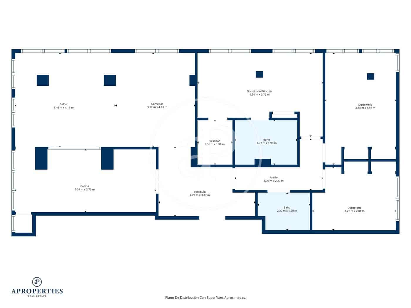 3 makuuhuone Huoneisto vuokrattavana paikassa Madrid kaupunki - 2 700 € (Ref: 9525650)