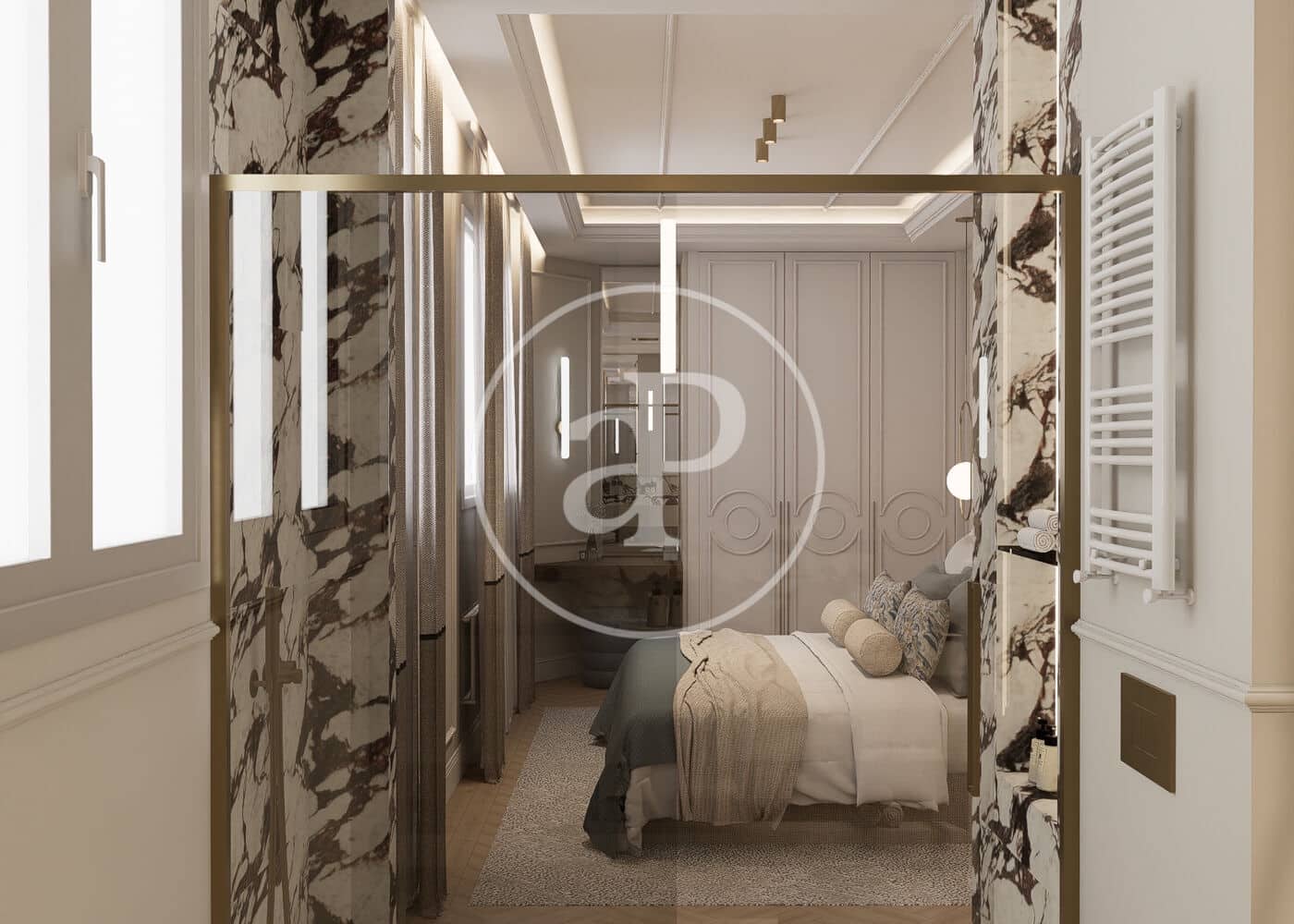 3 camera da letto Appartamento in vendita in Madrid citta - 3.289.000 € (Rif: 9525664)