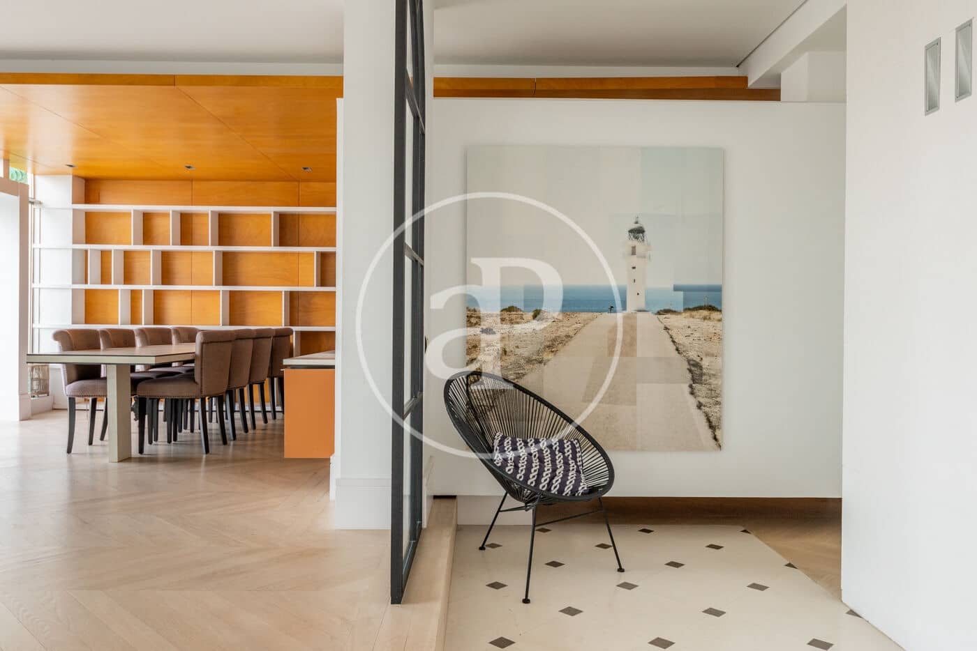 4 soverom Penthouse til leie i Madrid by - € 8 500 (Ref: 9532459)