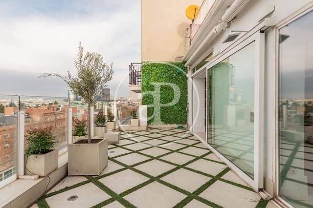 4 bedroom Penthouse for rent in El Viso, Madrid city with garage - € 8,500 (Ref: 9532459)