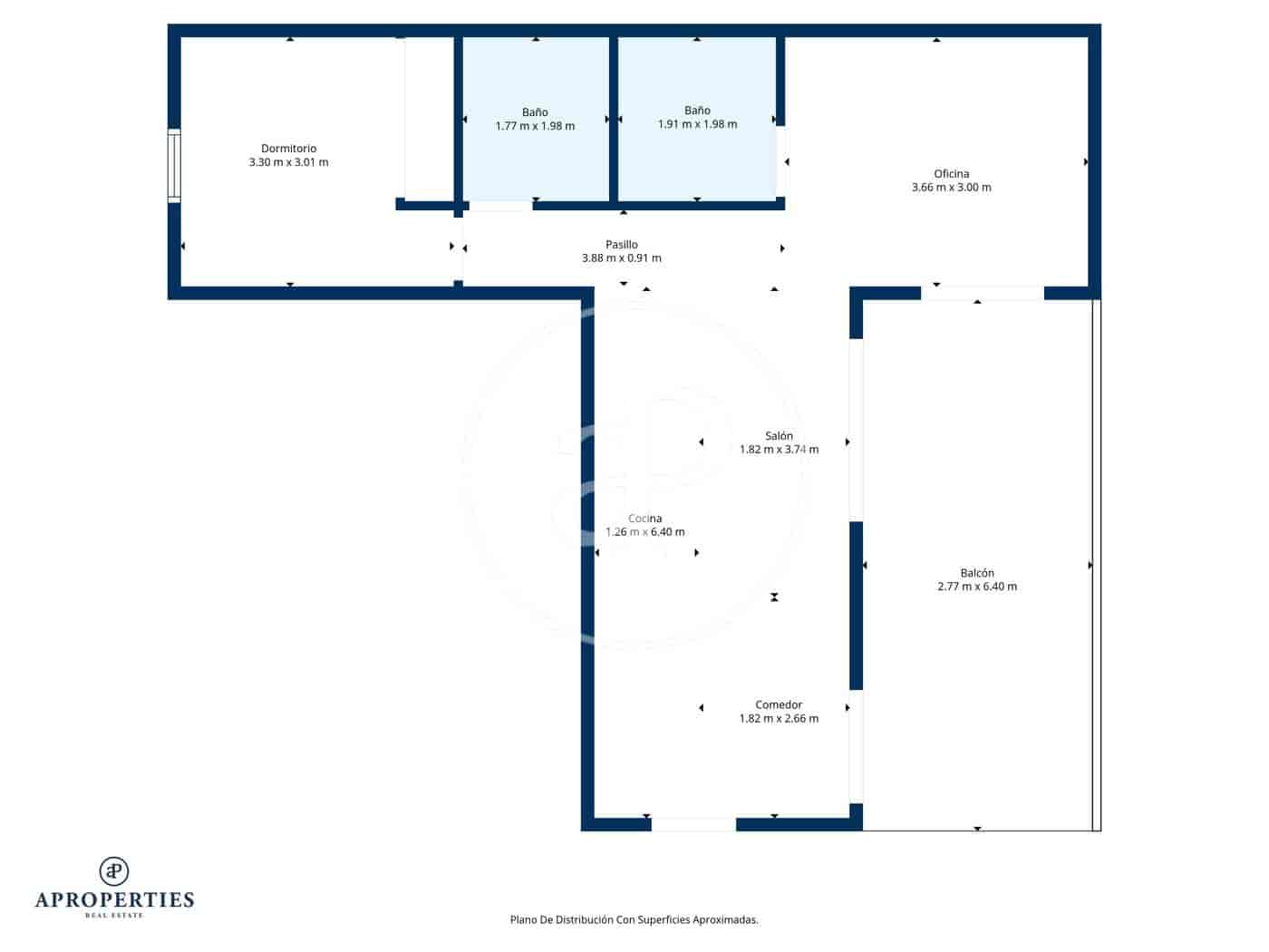 2 Zimmer Penthouse zu vermieten in Madrid Stadt - 3.000 € (Ref: 9543626)