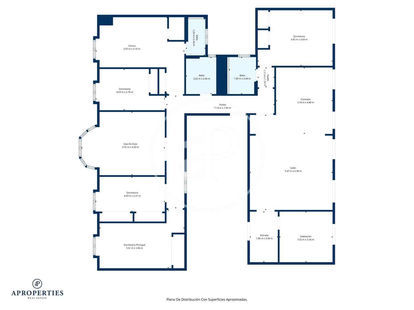 Apartamento de 5 habitaciones en Madrid ciudad en venta - 4.500.000 € (Ref: 9543637)