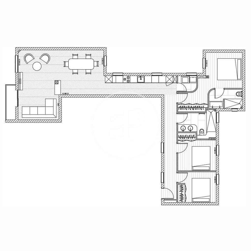 3 slaapkamer Appartement te koop in Madrid stad - € 1.190.000 (Ref: 9548205)