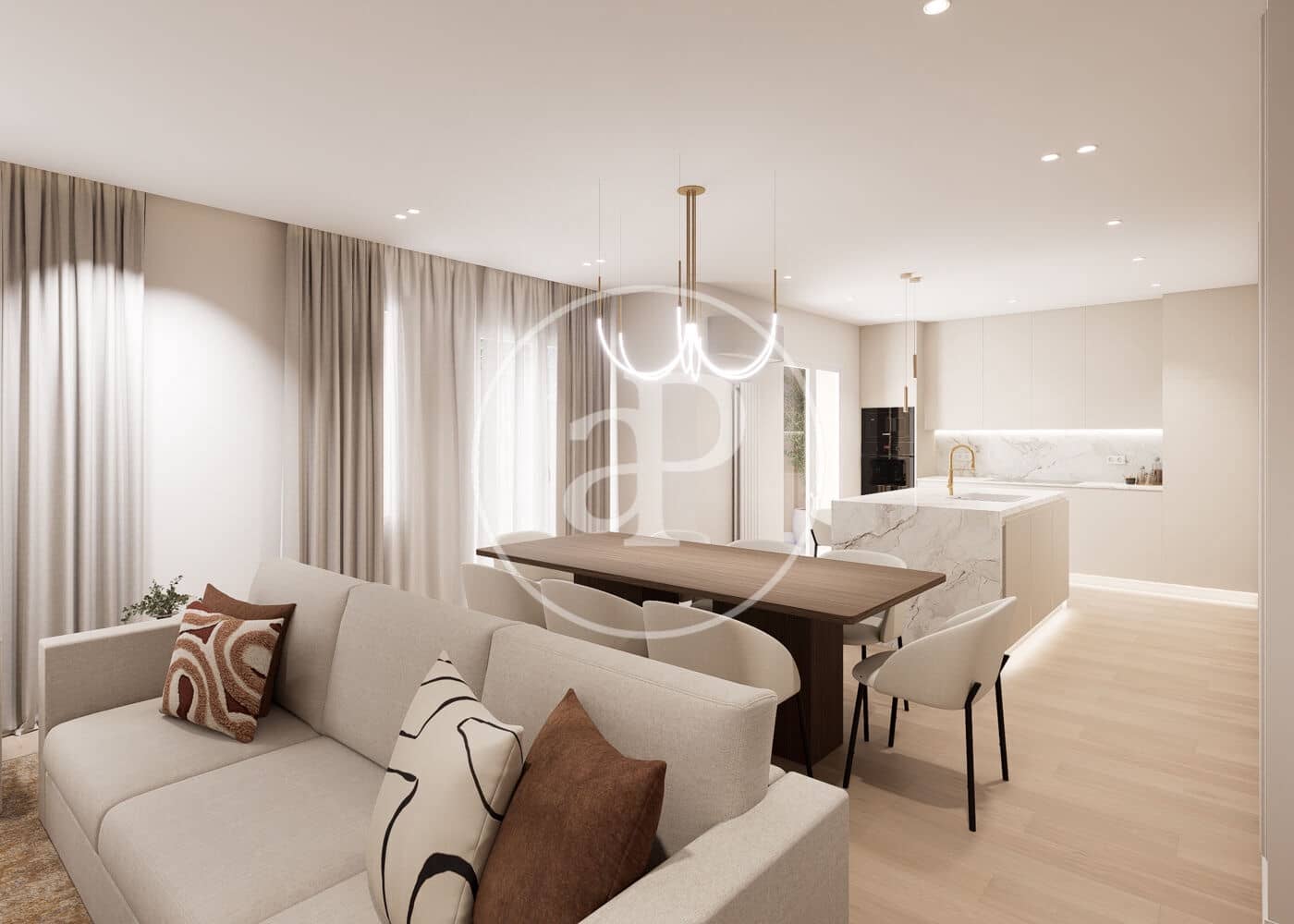 3 sypialnia Apartament na sprzedaż w Miasto Madryt - 2 219 000 € (Ref: 9551512)