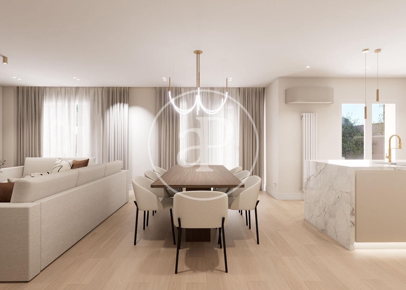 3 sypialnia Apartament na sprzedaż w Miasto Madryt - 2 219 000 € (Ref: 9551512)