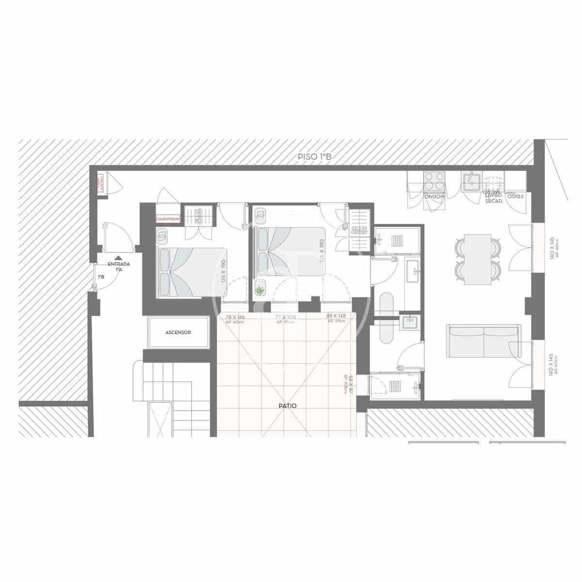 2 camera da letto Appartamento in vendita in Madrid citta - 769.000 € (Rif: 9551513)