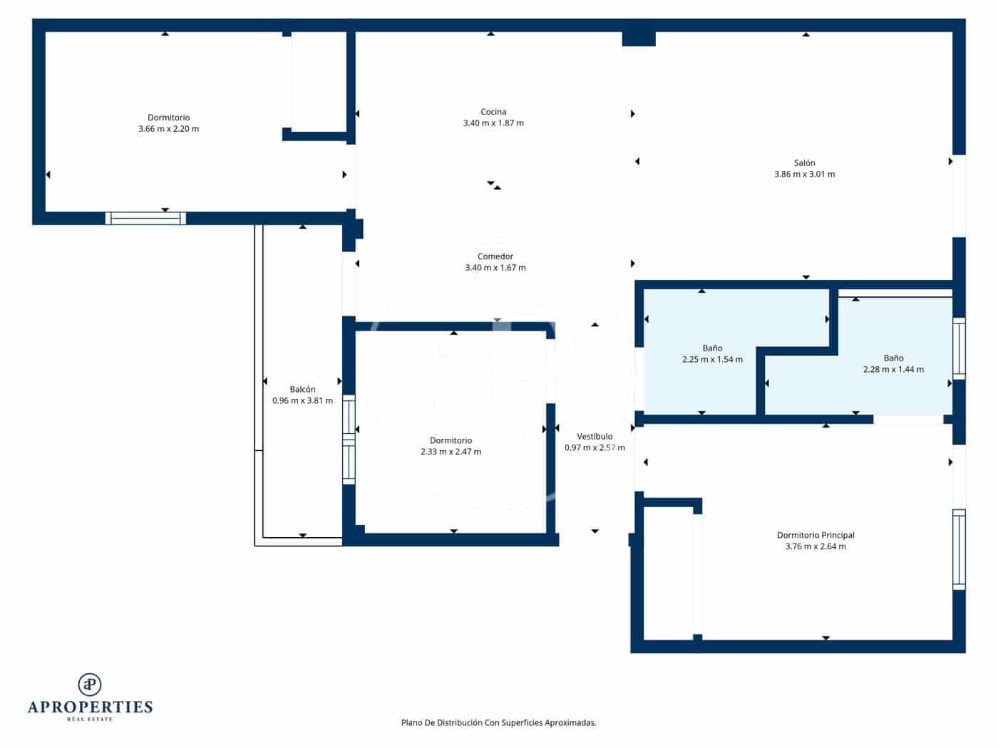 3 sypialnia Apartament na sprzedaż w Miasto Madryt - 560 000 € (Ref: 9555848)