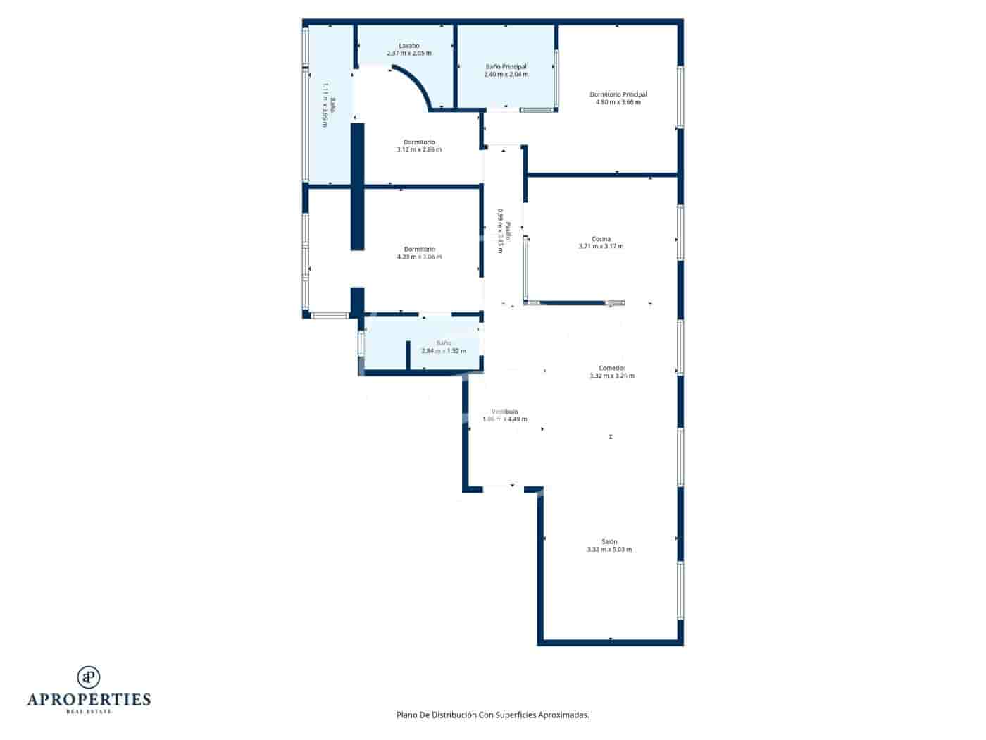Apartamento de 3 habitaciones en Madrid ciudad en alquiler - 4.500 € (Ref: 9555850)