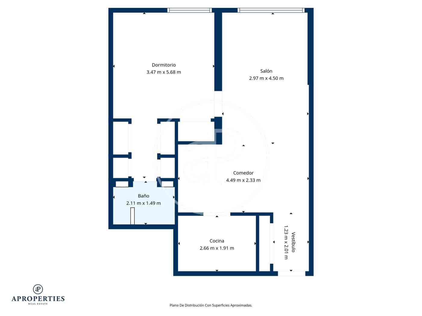 Apartamento de 1 habitación en Madrid ciudad en alquiler - 3.300 € (Ref: 9568678)