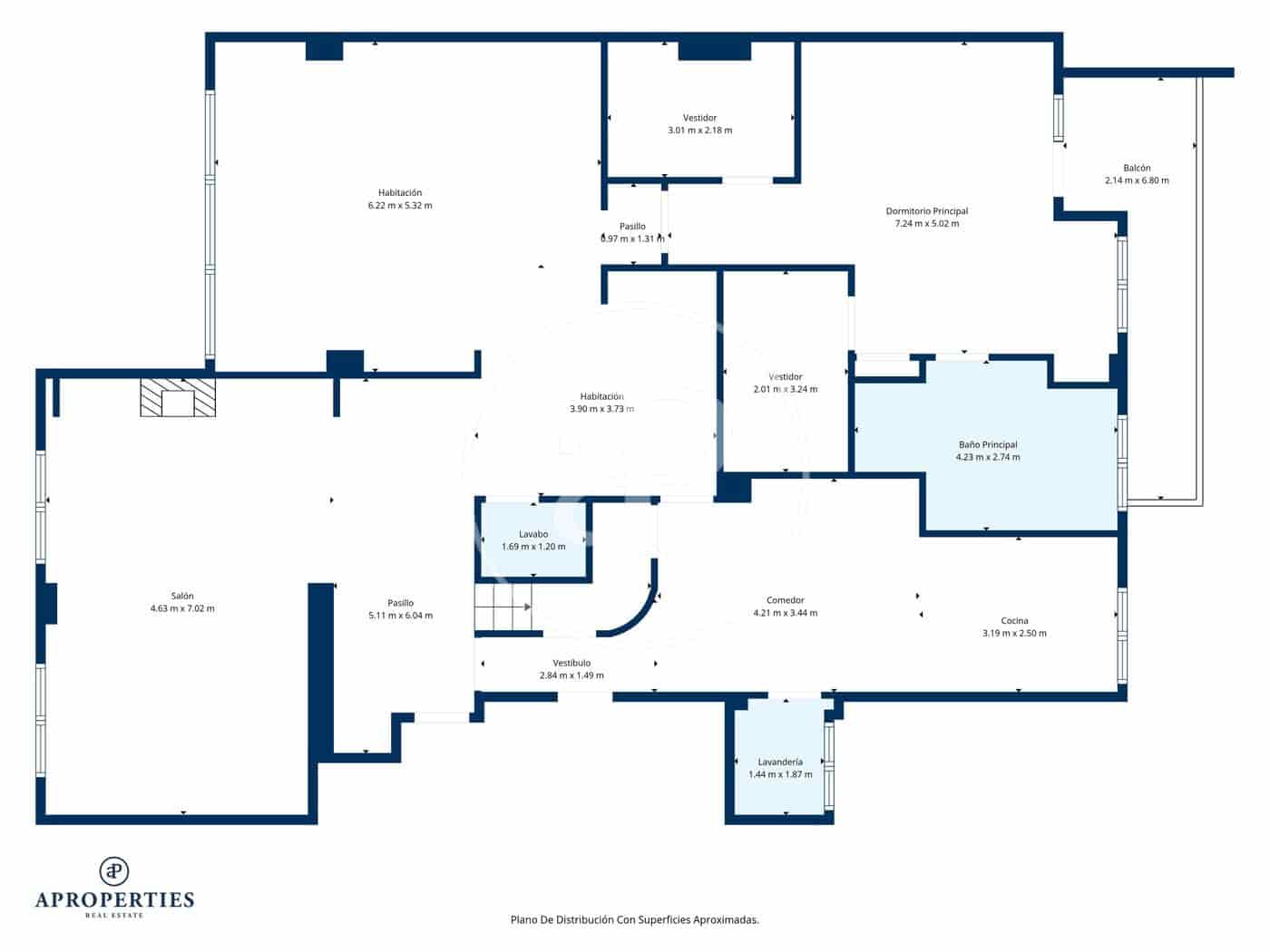 6 camera da letto Appartamento da affittare in Madrid citta con piscina - 8.250 € (Rif: 9574640)