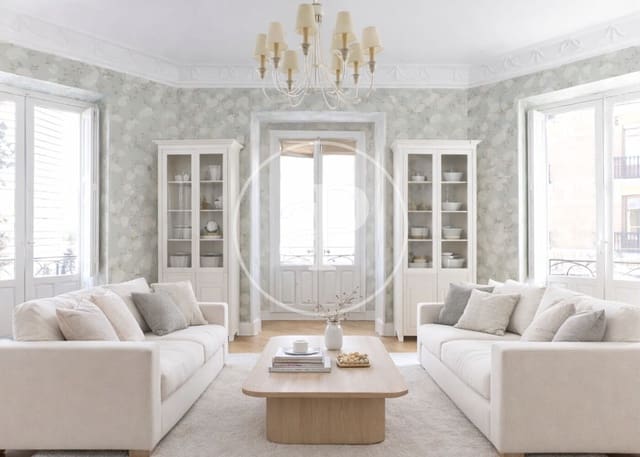 Appartement de 4 chambres à louer à Goya, Madrid ville - 4 300 € (Ref: 9582955)