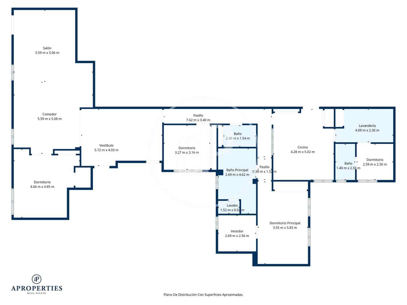 3 slaapkamer Appartement te huur in Madrid stad - € 6.500 (Ref: 9586517)