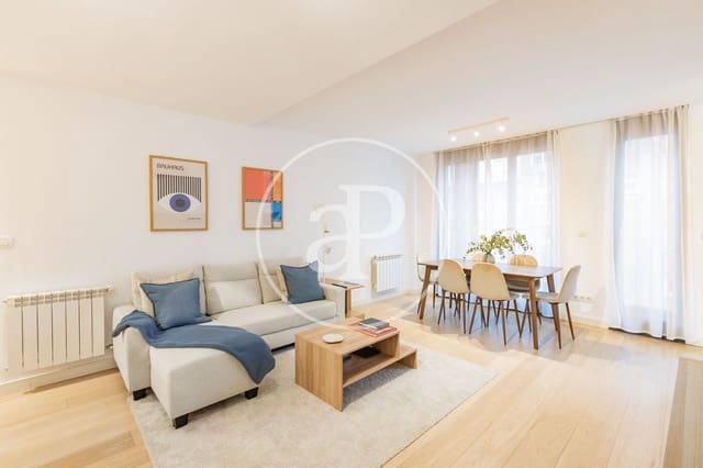 2 slaapkamer Penthouse te huur in Vallehermoso, Madrid stad met zwembad - € 3.800 (Ref: 9586518)